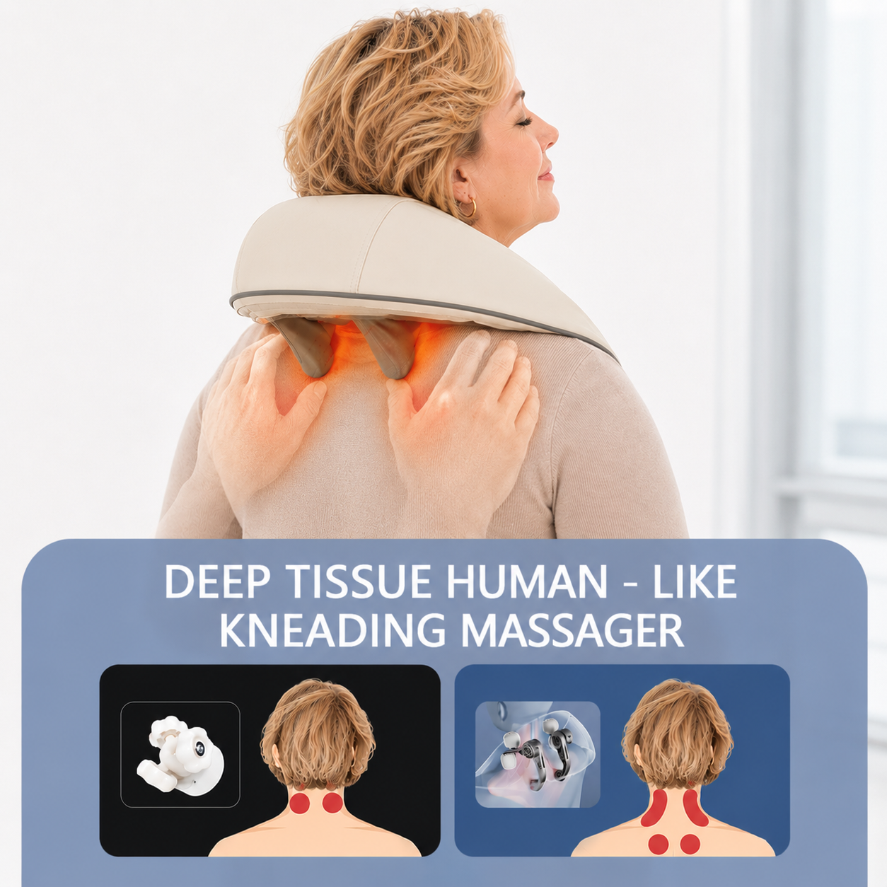 MASSAGIC™ Relief Pro – Neck & Shoulder Massager