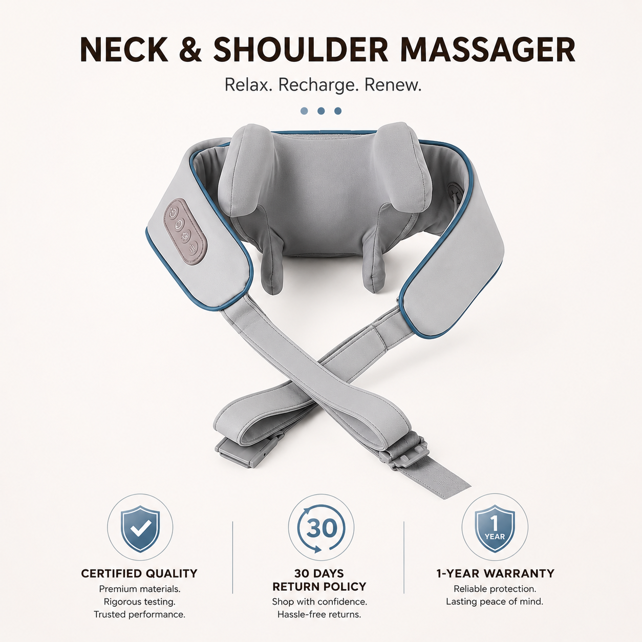 MASSAGIC™ Relief Pro – Neck & Shoulder Massager