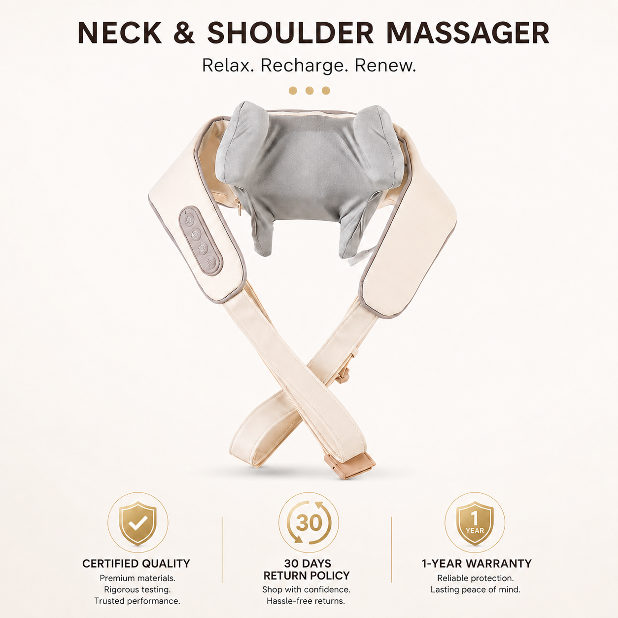 MASSAGIC™ Relief Pro – Neck & Shoulder Massager